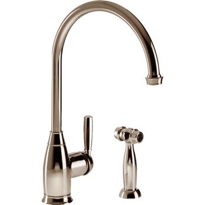 Hamat - Exeter Traditional Brass Single Lever Faucet with Side Spray