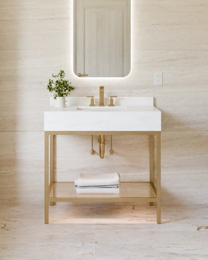 Electric Mirror - Savannah Vanity - 36 x 23 x 34