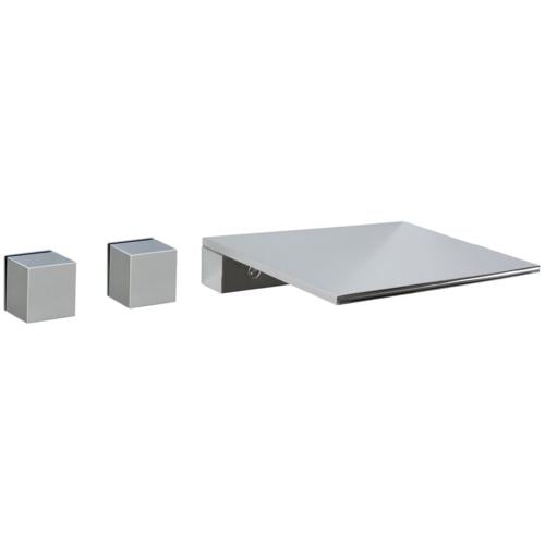 Artos - Edge 3-Hole Ceiling Mount Waterfall Tub Filler