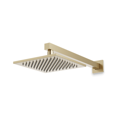 Artos - Edge 8 Inch Rain Shower Head on Wall Mount Arm