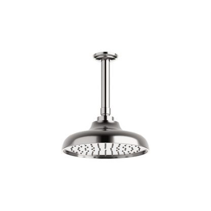 Artos - Classic 8 Inch Rain Shower Head on Ceiling Mount Arm