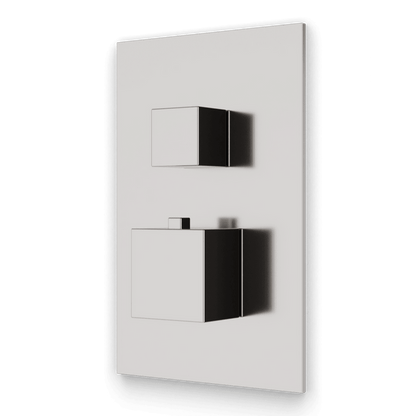 Artos - Thermostatic Mixer with 3-Way Diverter + 'Off' Position Trim Kit Square
