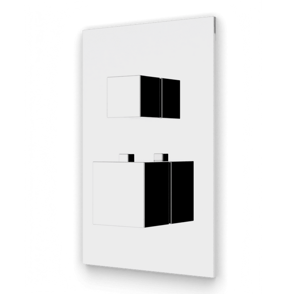 Artos - Edge Thermostat with 3-Way Diverter & Off Position Trim Kit