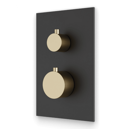 Artos - Otella Thermostat with 3-Way Diverter & Off Position Trim Kit