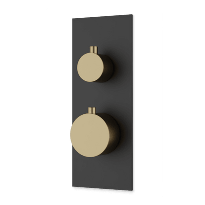 Artos - Otella Thermostat with 3-Way Diverter & Off Position Linear Trim Kit