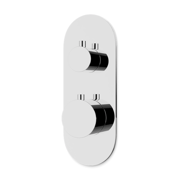 Artos - Opera Thermostat with 3-Way Diverter & Off Position Linear Trim Kit