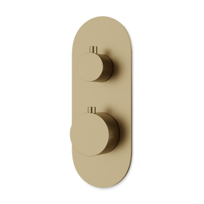 Artos - Opera Thermostat with 3-Way Diverter & Off Position Linear Trim Kit