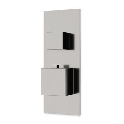 Artos - Edge Thermostat with 3-Way Diverter & Off Position Linear Trim Kit