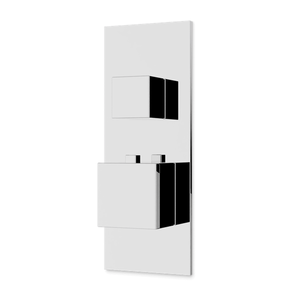 Artos - Edge Thermostat with 3-Way Diverter & Off Position Linear Trim Kit