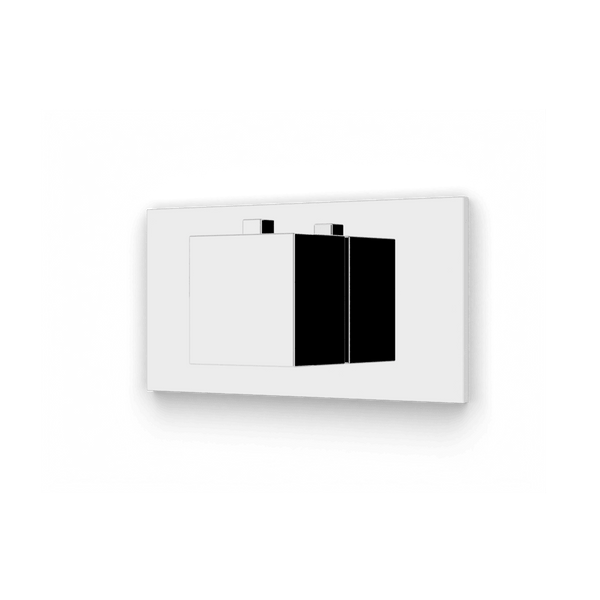 Artos - Thermostatic Valve Trim Kit, Square + Letterbox
