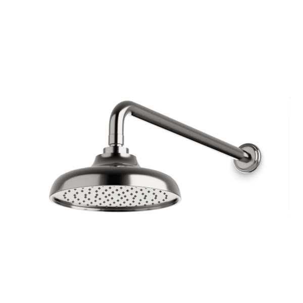 Artos - Classic 8 Inch Rain Shower Head on Ceiling Mount Arm
