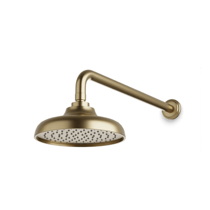 Artos - Classic 8 Inch Rain Shower Head on Ceiling Mount Arm