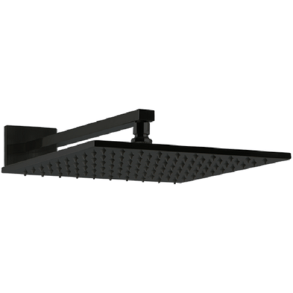 Artos - Edge 12 Inch Rain Shower Head on Ceiling Mount Arm
