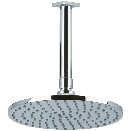 Artos - 8 Inch Shower Rainhead Ceiling Mount, 4.75 Inch Arm, Round/Square