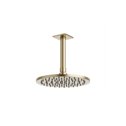 Artos - 8 Inch Shower Rainhead Ceiling Mount, 4.75 Inch Arm, Round/Square