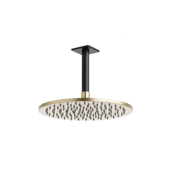 Artos - Otella 10 Inch Rain Shower Head on Ceiling Mount Arm