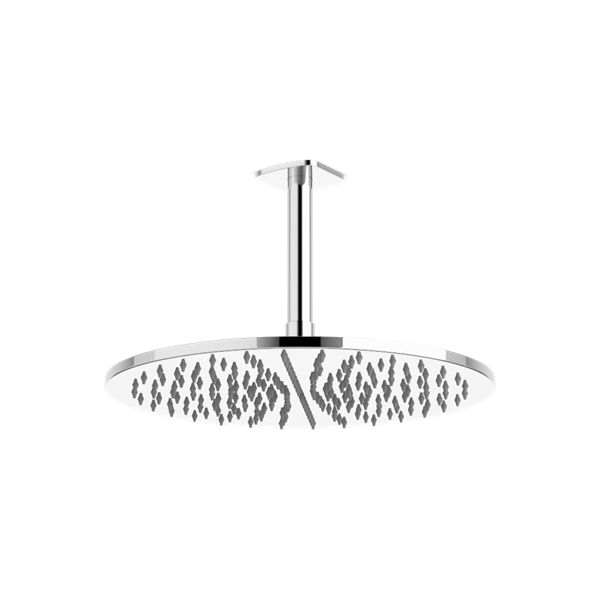 Artos - Harmony 12 Inch Rain Shower Head on Ceiling Mount Arm