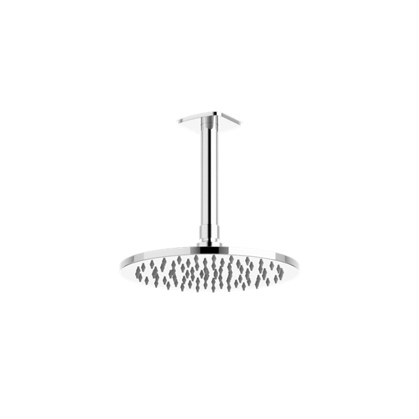 Artos - Harmony 8 Inch Rain Shower Head on Ceiling Mount Arm