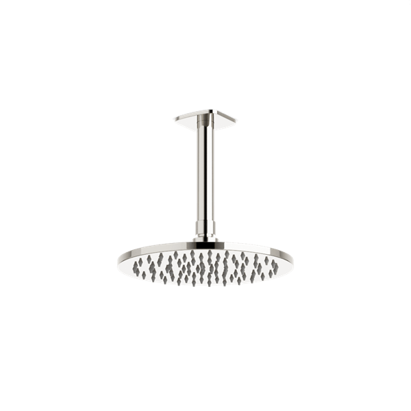 Artos - Harmony 8 Inch Rain Shower Head on Ceiling Mount Arm
