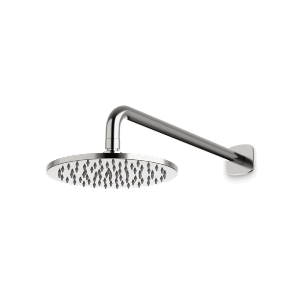 Artos - Harmony 8 Inch Rain Shower Head on Ceiling Mount Arm