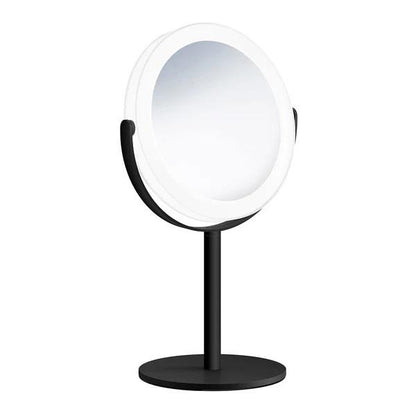 Smedbo - Outline Make-Up Mirror, On Stand. Black. Led. X1/X7