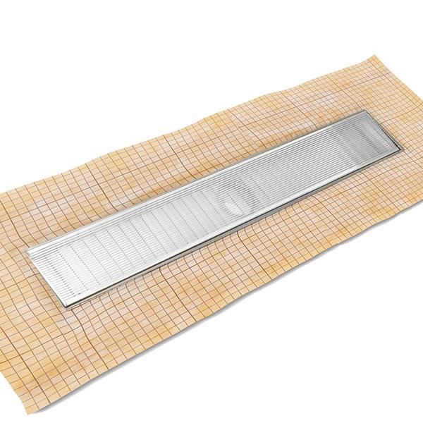 Infinity Drain - 42 Inch FCS Series Complete Kit with 4 Inch Wedge Wire Grate