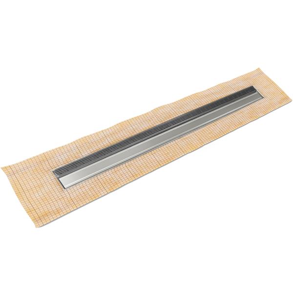 Infinity Drain - 36 Inch FCS Series Complete Kit with 1.5 Inch Wedge Wire Grate
