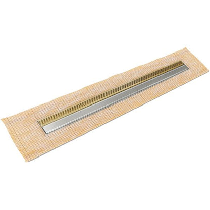 Infinity Drain - 36 Inch FCS Series Complete Kit with 1.5 Inch Wedge Wire Grate