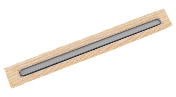 Infinity Drain - 48 Inch FCS Series Complete Kit with Disco-Rectangle Tile Insert Frame