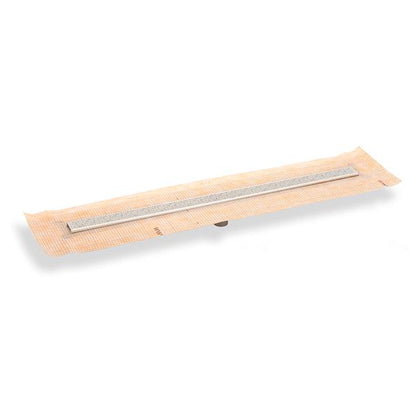Infinity Drain - 24 Inch FCS Series Complete Kit with 2 1/2 Inch Adhesion Style Grate