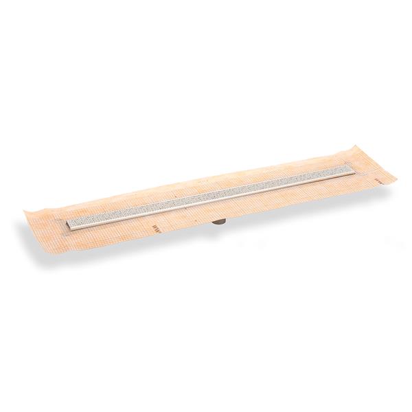 Infinity Drain - 60 Inch FCS Series Complete Kit with 2 1/2 Inch Adhesion Style Grate