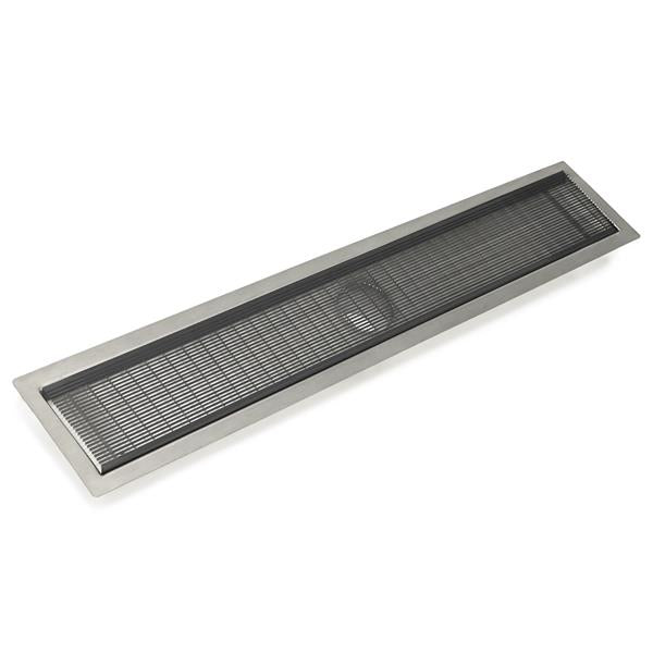 Infinity Drain - 32 Inch FF Series Complete Kit with 4 Inch Wedge Wire Grate