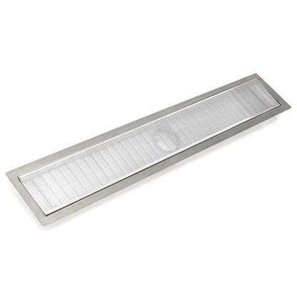 Infinity Drain - 60 Inch FF Series Complete Kit with 4 Inch Wedge Wire Grate