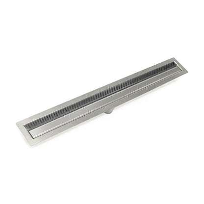 Infinity Drain - 36 Inch FF Series Complete Kit with 1.5 Inch Wedge Wire Grate