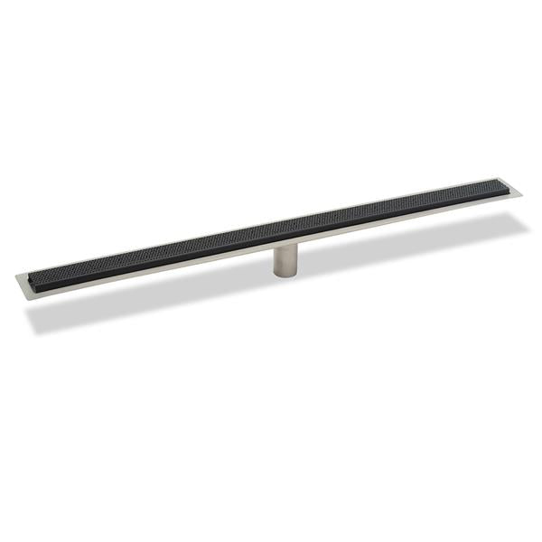 Infinity Drain - 24 Inch FF Series Complete Kit with 2 1/2 Inch Adhesion Style Grate