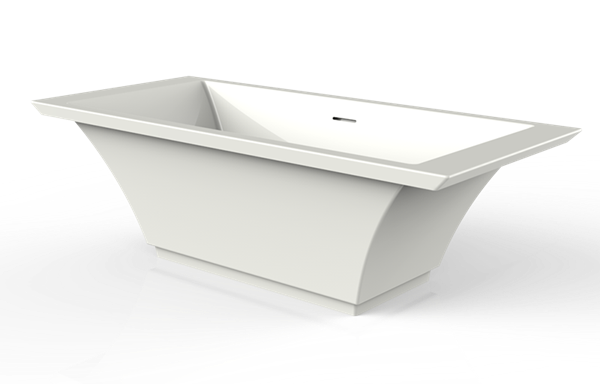 Graff - Desideri Finezza Freestanding Bathtub with Integrated Overflow ...
