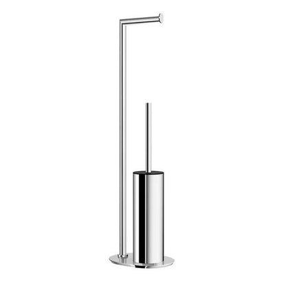 Smedbo - Outline Free Standing Toilet Roll Holder/Toilet Brush