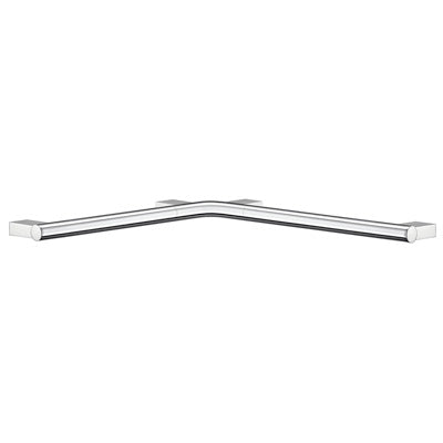 Smedbo - Living Corner Grab Bar, Chromed Stainless Steel, 730 X 730 Mm