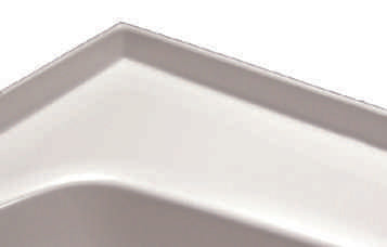 Hydro Systems - Molded Tile Flange 3 Sided