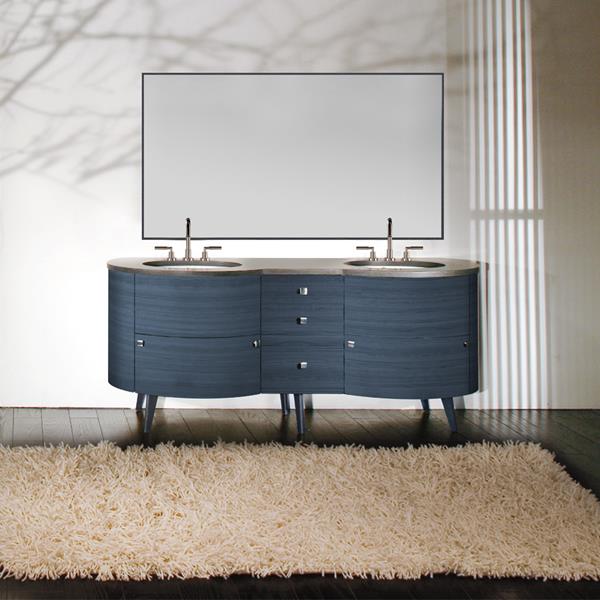 Lacava - Flou Free-Standing Under-Counter Double Vanity