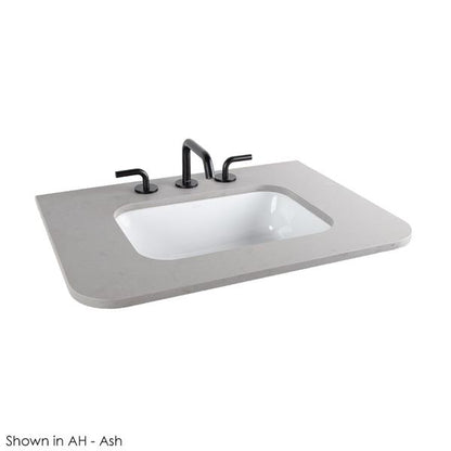 Lacava - Flutti Countertop For Vanity Flt-W-30 With A Cut-Out For Sink H270. W:30 Inch X D:22 Inch.