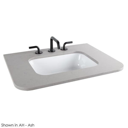 Lacava - Flutti Countertop For Vanity Flt-W-36 With A Cut-Out For Sink H270. W:36 Inch X D:22 Inch.