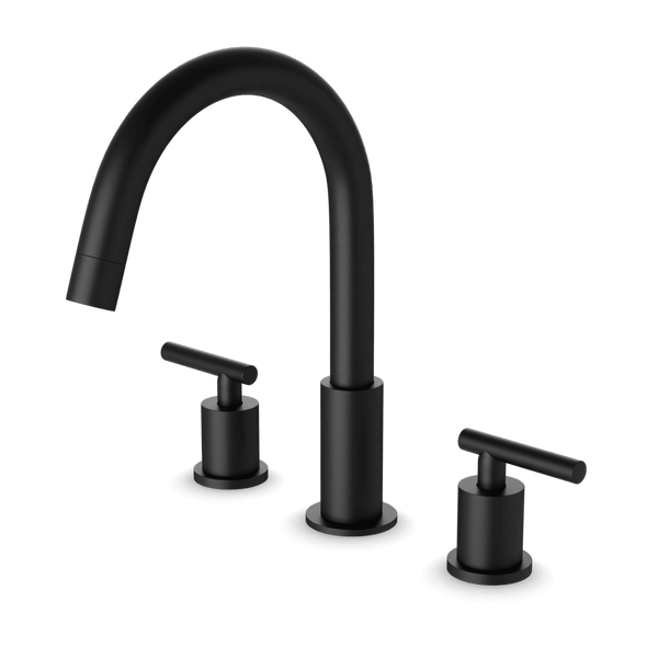 Artos - Opera 8 Inch Widespread Bathroom Faucet With Lever Handles