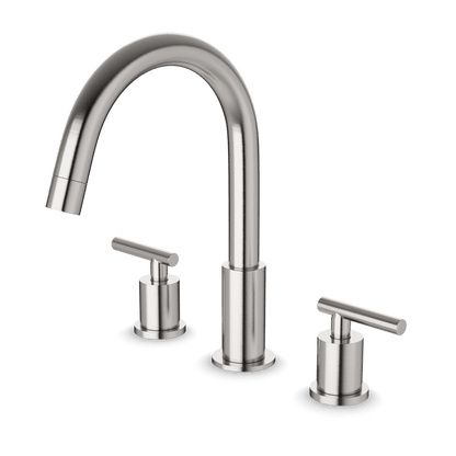Artos - Opera 8 Inch Widespread Bathroom Faucet With Lever Handles