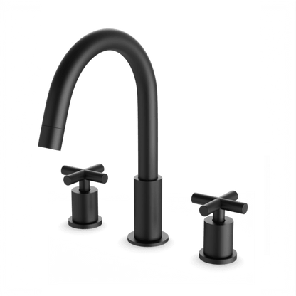 Artos - Opera 8 Inch Widespread Bathroom Faucet With Cross Handles