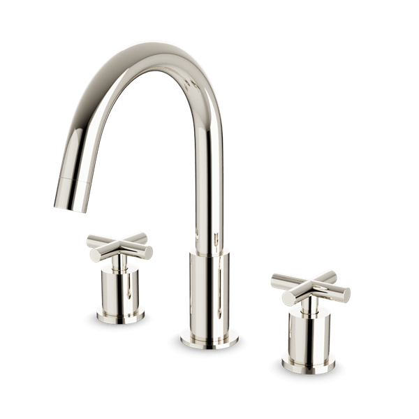 Artos - Opera 8 Inch Widespread Bathroom Faucet With Cross Handles