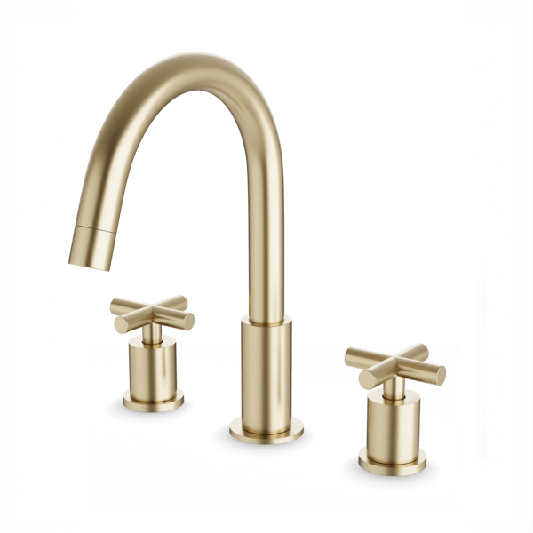 Artos - Opera 8 Inch Widespread Bathroom Faucet With Cross Handles