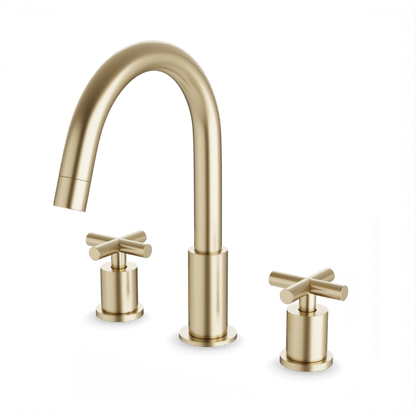 Artos - Opera 8 Inch Widespread Bathroom Faucet With Cross Handles