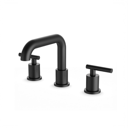 Artos - Opera 8 Inch Widespread Bathroom Faucet With Low Spout & Lever Handles