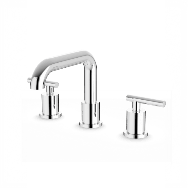 Artos - Opera 8 Inch Widespread Bathroom Faucet With Low Spout & Lever Handles